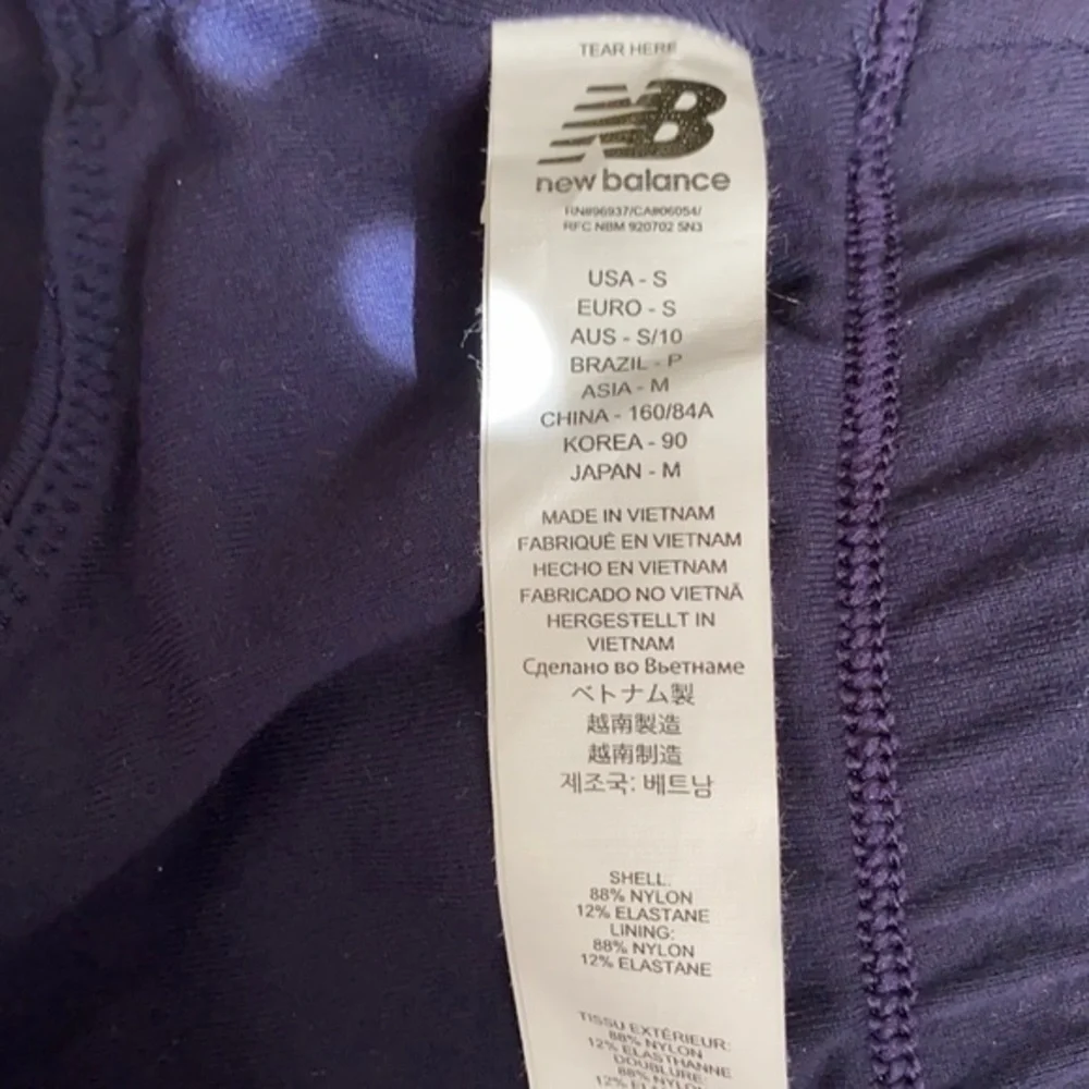 New Balance For‎ J. Crew Women’s Navy Blue Sports Bra Size Small